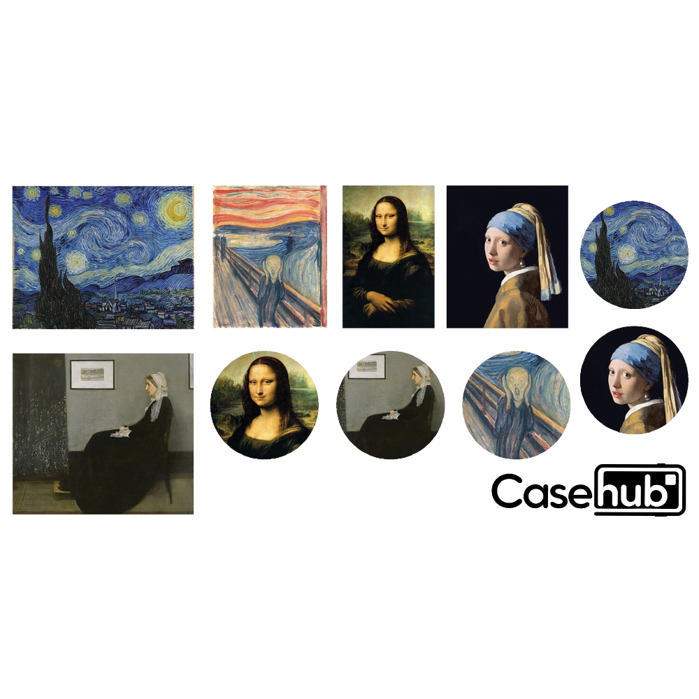 famous art sticker cao cấp